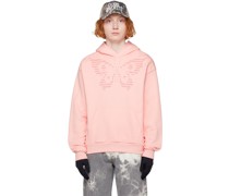 SSENSE Exclusive Pink Butterfly Hoodie