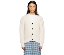 Off-White Button Cardigan