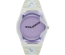 Purple & Transparent D1 Milano Edition Concept Watch