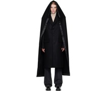 Black Hooded Coat