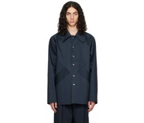 Navy Coach Jacket
