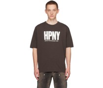 Brown 'HPNY' T-Shirt