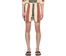 Off-White Patchwork Shorts