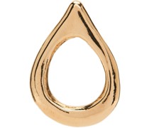 Gold Single Drop Earring