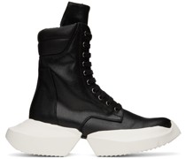 Black Army Split Sneakers