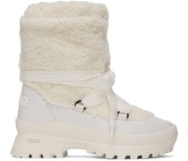 White Conquer Boots