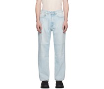 Blue Extended Third Cut Jeans