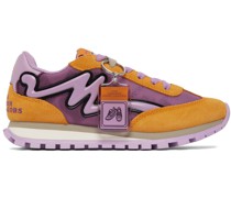 Purple & Orange 'The Jogger' Sneakers