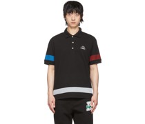Black Lacoste Edition Cotton Polo
