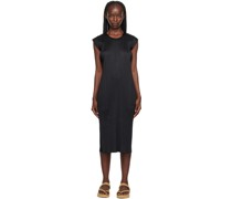 Black Monthly Colors July Midi Dress