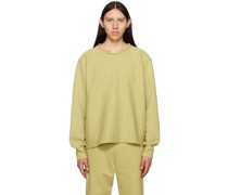 Khaki Rolled Neck Sweatshirt