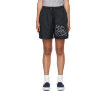 Black Gonzo Shorts