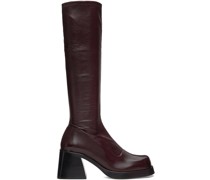 Burgundy Hedy Boots