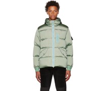 Green Econyl Down Jacket