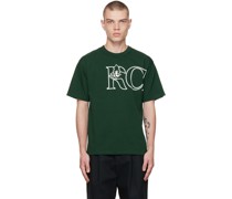 Green Tree Script T-Shirt