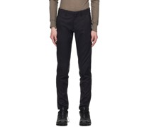 Black Indisce Trousers