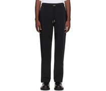Black String Trousers