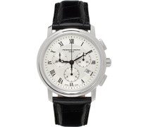 Black & Silver Classics Quartz Chronograph Watch