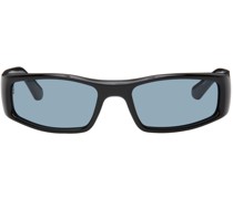 SSENSE Exclusive Black Jet Sunglasses
