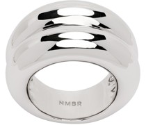 Silver Double Pipe Ring