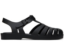 Black Possession Sandals