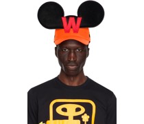 Orange Mouse Cap