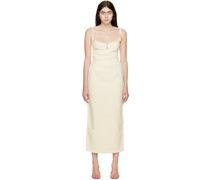 SSENSE Exclusive Off-White Marlo Midi Dress