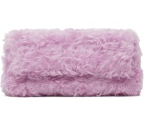 Purple Fluffy Pouch