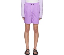 Purple Knee Shorts