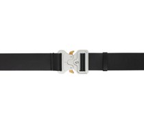 Black Large Metal Buckle Belt