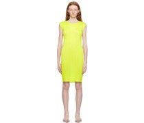 Green New Colorful Basics 3 Midi Dress