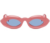 Pink Dark Doodad Sunglasses