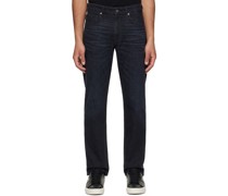 Black Relaxed-Fit Jeans