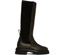SSENSE Exclusive Brown Lancer High Boot