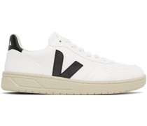 White V-10 Sneakers
