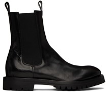 Black Issey 002 Chelsea Boots
