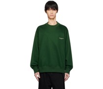 Green Square Label Sweatshirt