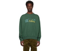 Green Cursive Sweatshirt