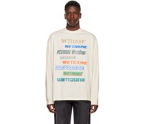 Off-White Multi Long Sleeve T-Shirt