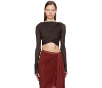 Brown Jade Long Sleeve T-Shirt