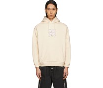 Off-White Embroidered Graphic Hoodie