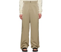 Khaki Giwa Trousers
