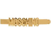 Gold Lettering Hair Clip