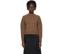 Brown Raglan Sweater