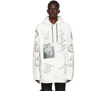 White Oversized Hoodie