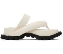 Off-White Oversize Strap Platform Sandals