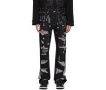 Black Amplified Gnarly Jeans