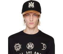 Black Embroidered Cap