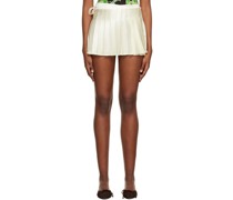 SSENSE Exclusive Off-White Mini Skirt