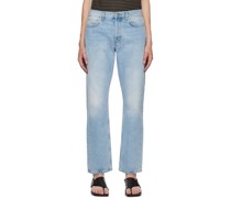 Blue Straight Cut Jeans